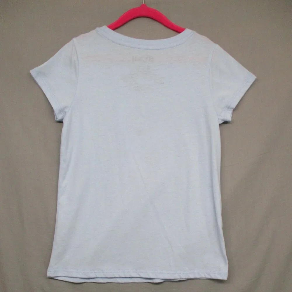 Disney Stitch‎ Graphic Print T-Shirt Blue Kids Size | M